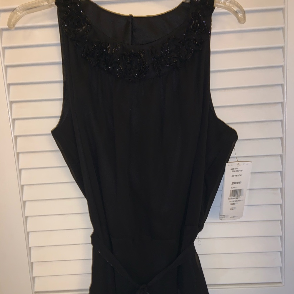 Black tank top